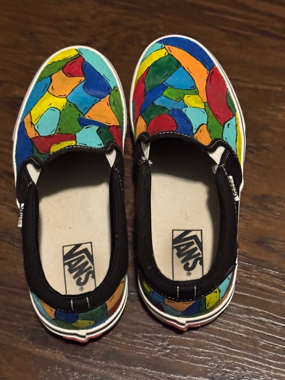 Vans Slip-On Sneakers in Multicolor Patchwork - Picture 4 of 12